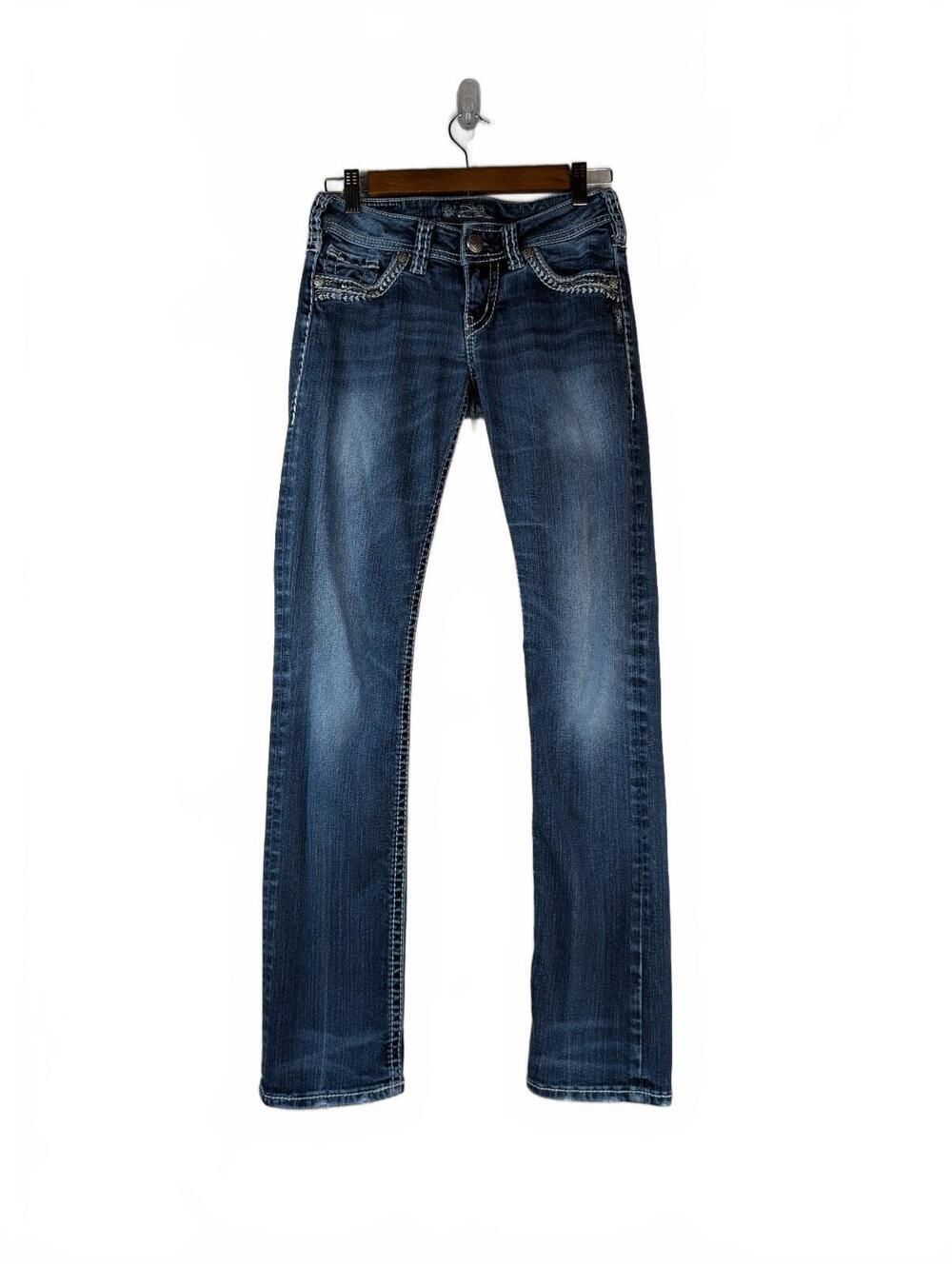 Silver Jeans Co. Y2K Women's Bootcut Denim Jeans Size W26 L32